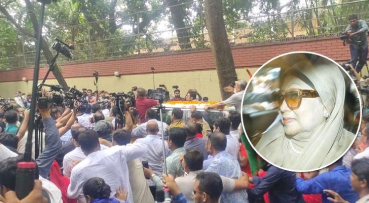 ফিরোজায় পৌঁছেছেন খালেদা জিয়া  ফিরোজায় পৌঁছেছেন খালেদা জিয়া