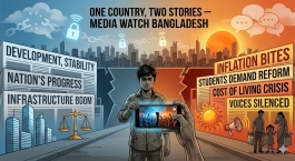 HEAT, PROTESTS, AND POLARIZED LENSES — HOW BANGLADESH’S MEDIA COVERED A VOLATILE WEEK